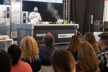 Las demostraciones culinarias formaron parte de la segunda jornada de la Feria Gran Canaria Me Gusta (Foto TA)